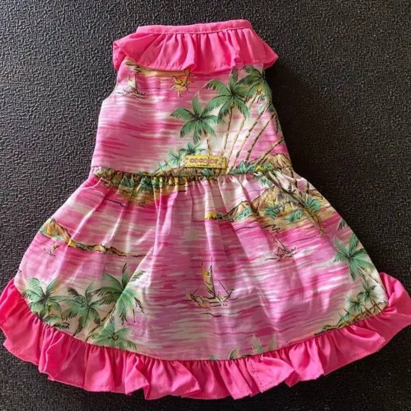 Pualei Muumuu Beautiful Hawaiian Dog Dress - Picture 2 of 7